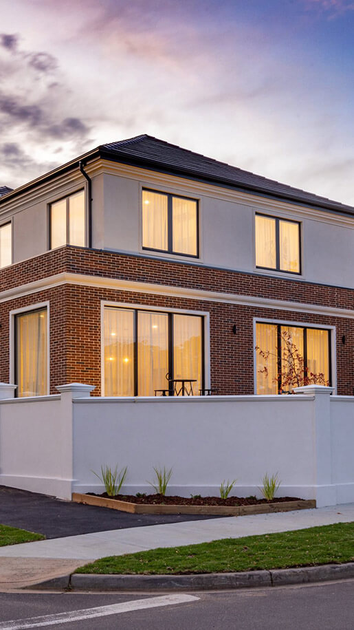 Contemporary Builders MelbournePascon Malvern Townhosues
